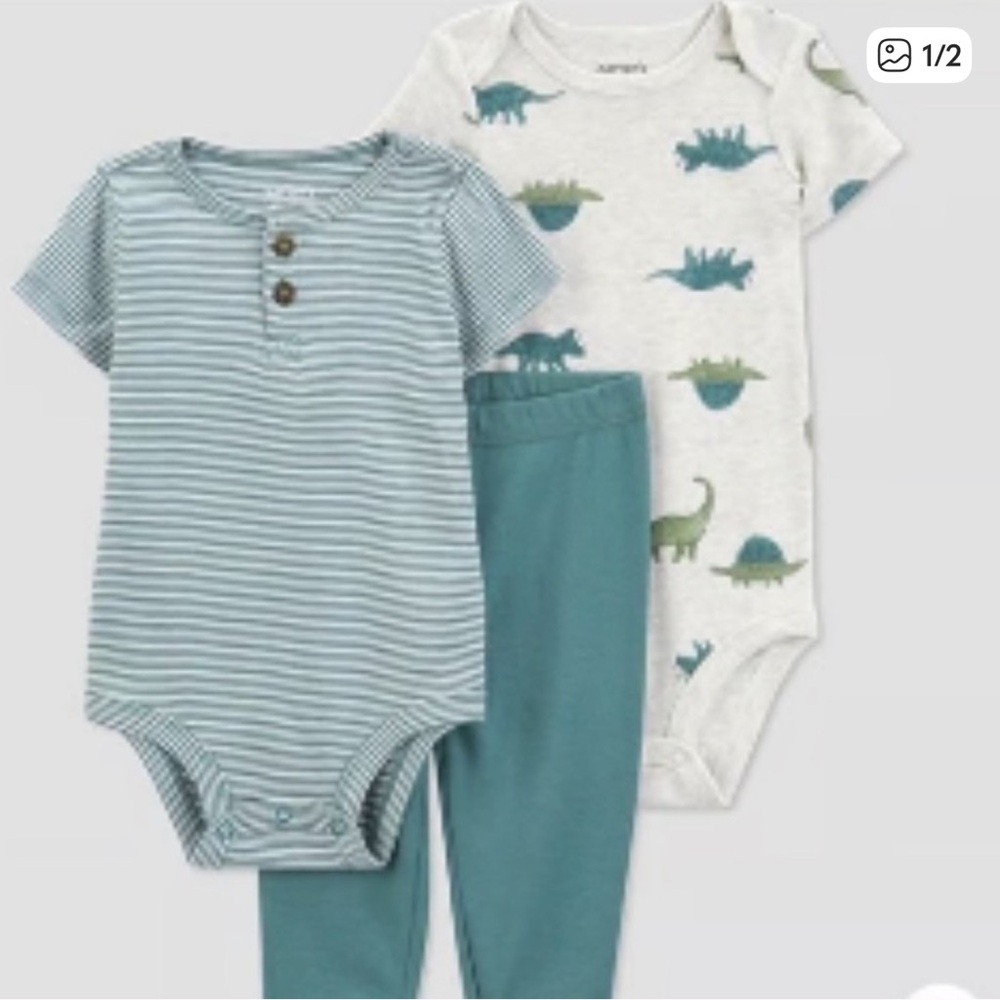 Carter's Dino Print Set